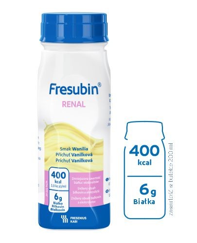 
                                                                                                      Fresubin RENAL smak waniliowy, 4x200 ml - Fresubin                                                                      