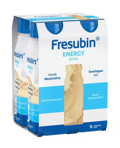 
                                                                                                      Fresubin ENERGY Drink, smak neutralny, 4x200 ml - Fresubin                                                                      
